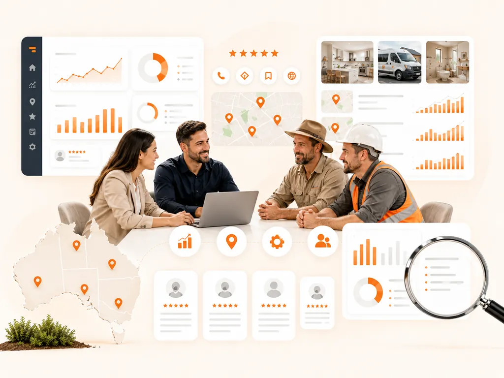 Local SEO strategy for plumbers and othere Australian trade businesses