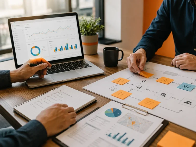 SEO process and reporting setup