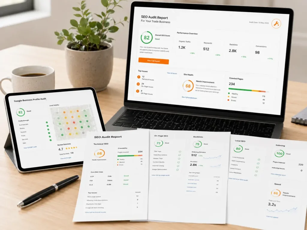 What’s Included in Our Tradie SEO Audit Service