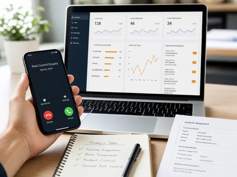 Pest control lead tracking