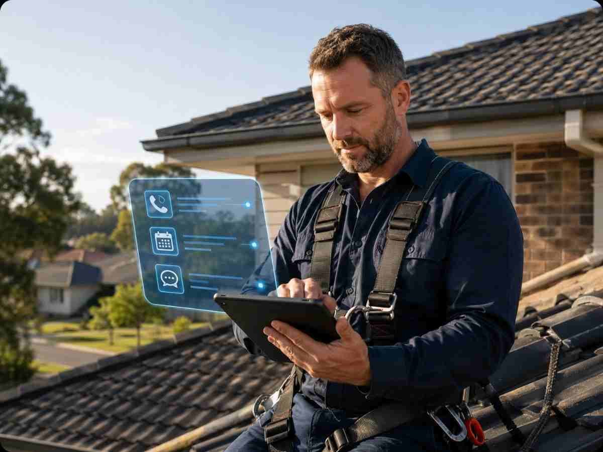 Australian roofing contractor using an AI agent to manage enquiries and appointments