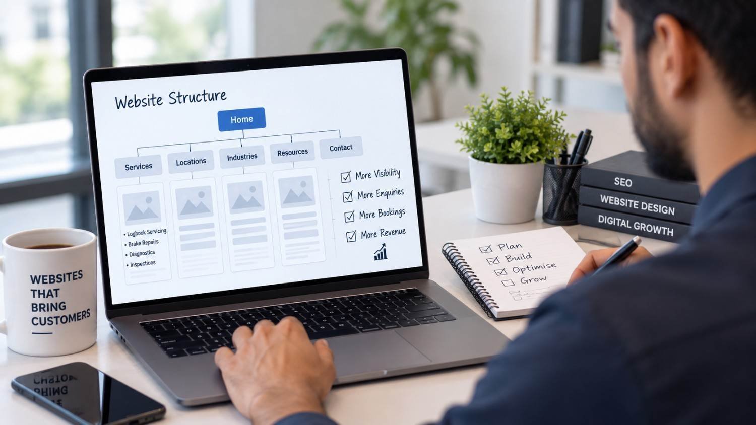 Build Your Website Around Revenue-Producing Services